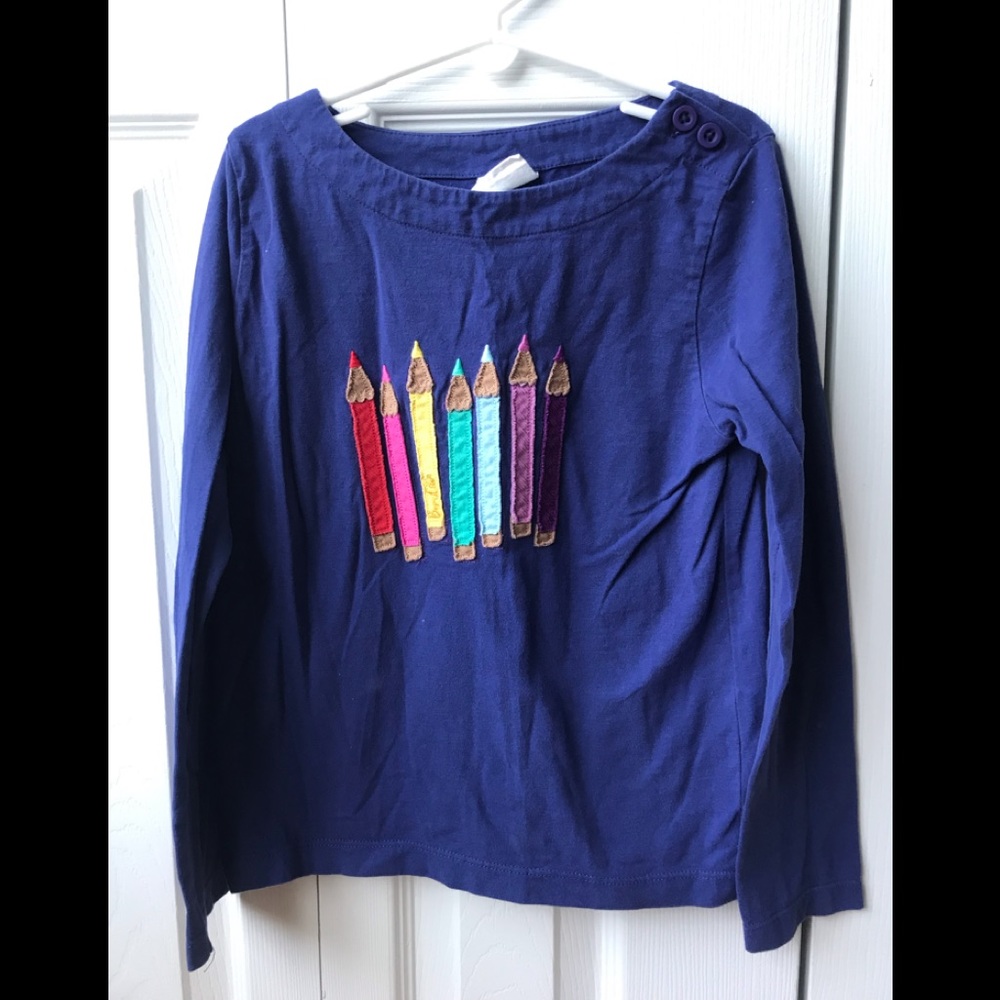 Mini Boden size 7-8 girls pencil shirt